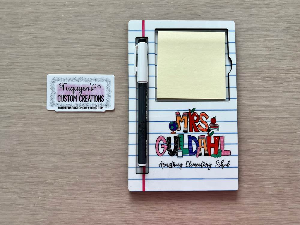 How to Print Custom Sticky Notes with a Free Template - Happy Teacher Mama